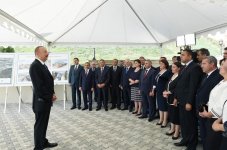 Prezident İlham Əliyev Gədəbəy rayonunun içməli su təchizatı layihəsinin açılışında iştirak edib (FOTO) (YENİLƏNİB)