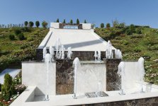 Prezident İlham Əliyev Gədəbəy rayonunun içməli su təchizatı layihəsinin açılışında iştirak edib (FOTO) (YENİLƏNİB)