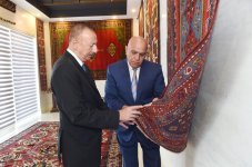 Prezident İlham Əliyev “Azərxalça” ASC-nin Şəmkir filialının açılışında iştirak edib (FOTO) (YENİLƏNİB)