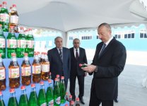 Prezident İlham Əliyev Gədəbəy limonad zavodunun açılışında iştirak edib (FOTO)