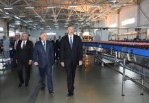 Prezident İlham Əliyev Gədəbəy limonad zavodunun açılışında iştirak edib (FOTO)