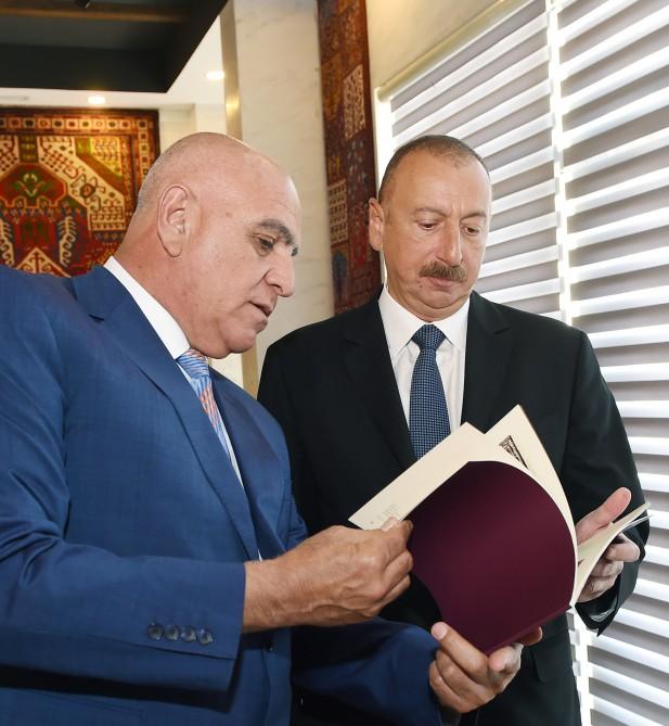 Prezident İlham Əliyev “Azərxalça” ASC-nin Şəmkir filialının açılışında iştirak edib (FOTO) (YENİLƏNİB)