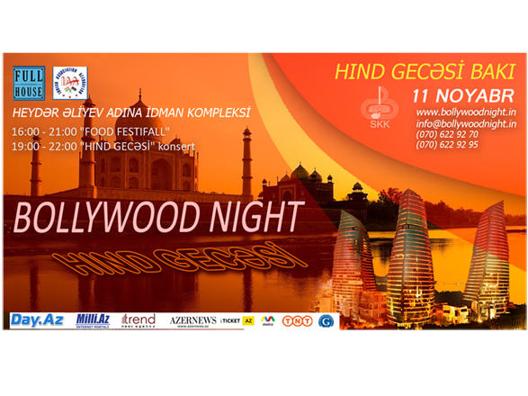 Bakıda “Bollywood Night” bayramı keçiriləcək