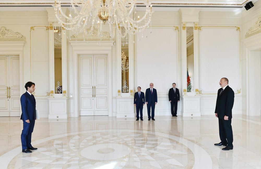 Prezident İlham Əliyev İtaliya səfirinin etimadnaməsini qəbul edib (FOTO) (YENİLƏNİB)