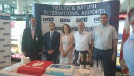 “Buta Airways” Tbilisiyə ilk kommersiya uçuşunu həyat keçirib FOTO