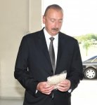 Prezident İlham Əliyev “Avanqard” MMC-nin dənli və paxlalı bitkilərin təmizlənməsi və qablaşdırılması müəssisəsinin açılışında iştirak edib (FOTO)