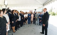 Azərbaycan Prezidenti Cəlilabadın içməli su təchizatı sisteminin və kanalizasiya şəbəkəsinin açılış mərasimində iştirak edib (FOTO) (YENİLƏNİB)