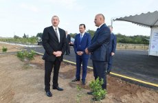 Prezident İlham Əliyev Lənkəranda “Gilan Orchards" MMC tərəfindən salınmış sitrus bağları ilə tanış olub (FOTO)
