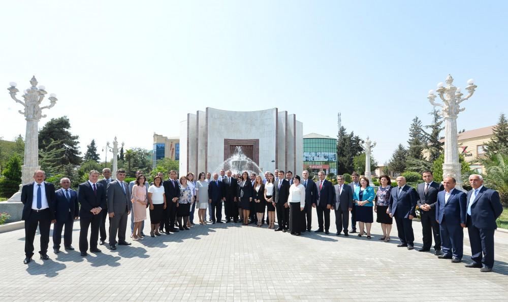 Azərbaycan Prezidenti Cəlilabadın içməli su təchizatı sisteminin və kanalizasiya şəbəkəsinin açılış mərasimində iştirak edib (FOTO) (YENİLƏNİB)
