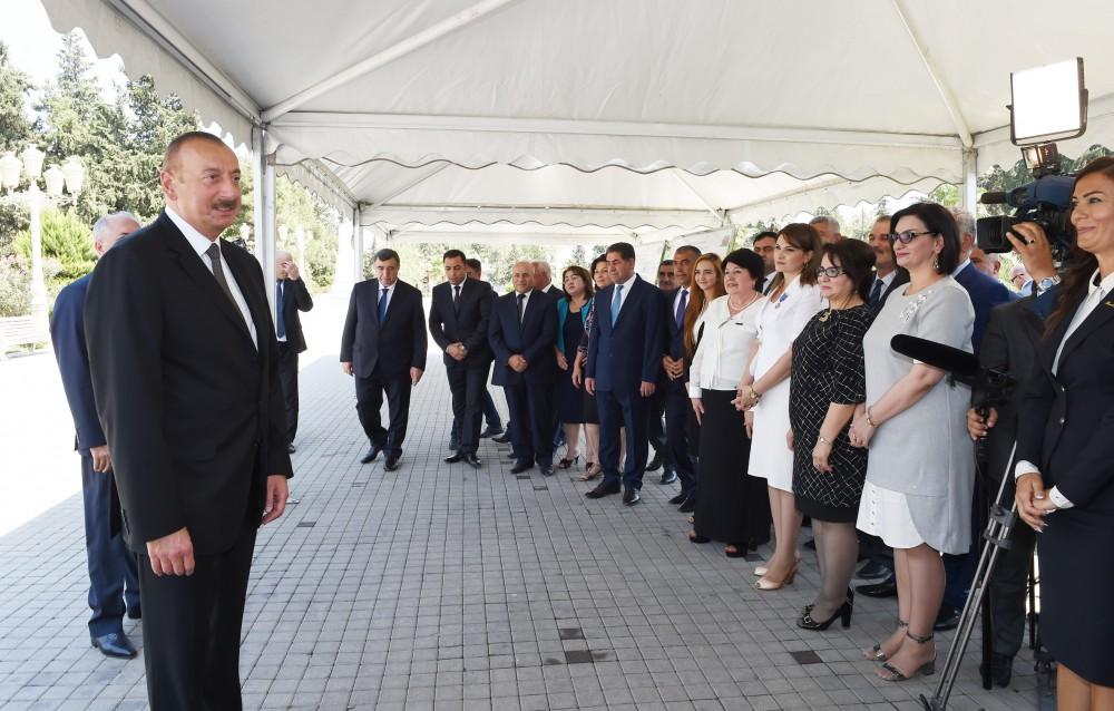 Azərbaycan Prezidenti Cəlilabadın içməli su təchizatı sisteminin və kanalizasiya şəbəkəsinin açılış mərasimində iştirak edib (FOTO) (YENİLƏNİB)
