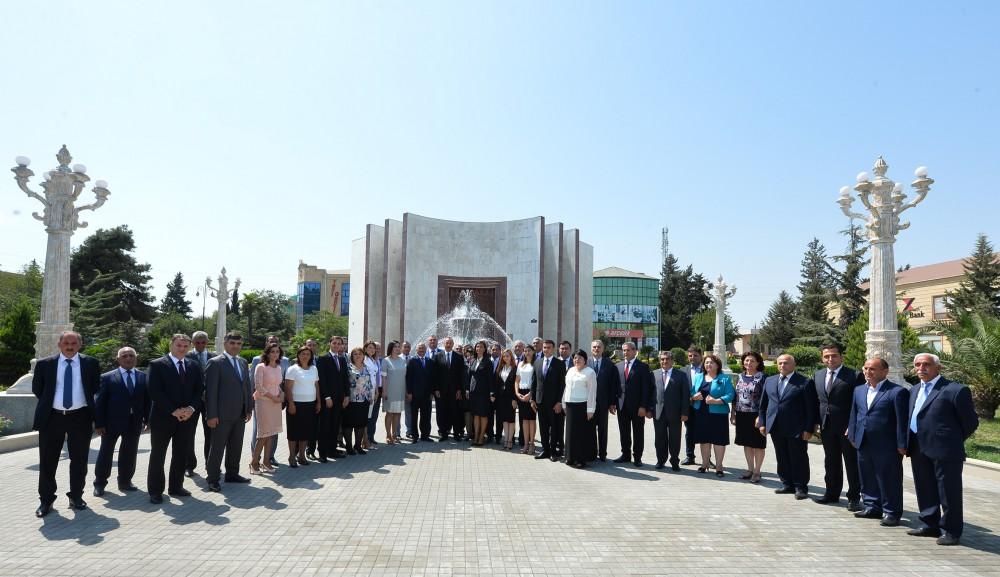 Azərbaycan Prezidenti Cəlilabadın içməli su təchizatı sisteminin və kanalizasiya şəbəkəsinin açılış mərasimində iştirak edib (FOTO) (YENİLƏNİB)