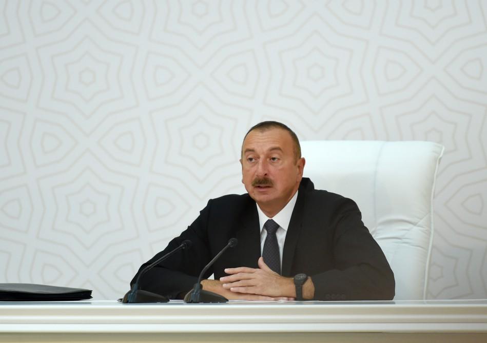 İlham Əliyev: Çəltikçiliyin inkişafı üçün güzəştli kreditlər verilməli, müasir düyü emalı müəssisələri yaradılmalıdır