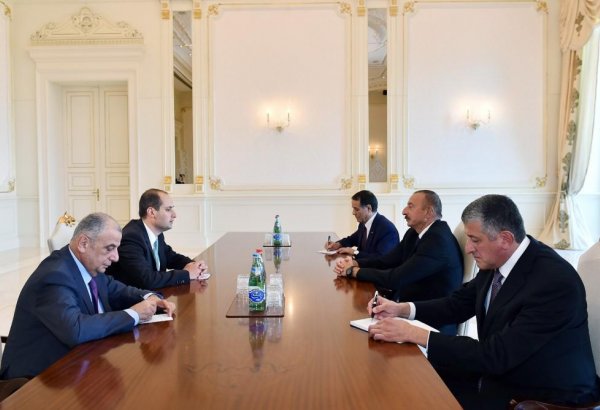 Prezident İlham Əliyev Gürcüstanın xarici işlər nazirini qəbul edib (YENİLƏNİB)