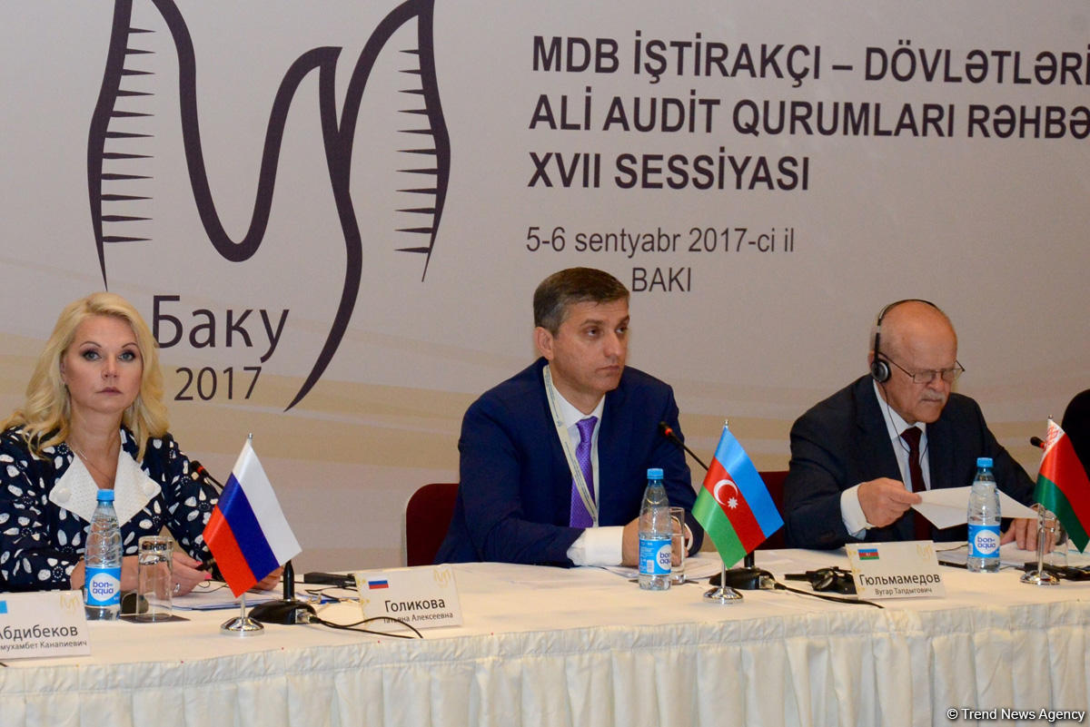 Bakıda MDB ölkələrinin Hesablama palataları yoxlamaların keyfiyyətini müzakirə edəcəklər (FOTO)