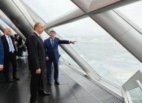 Prezident İlham Əliyev “EXPO 2017 Astana” beynəlxalq sərgisində Azərbaycanın və Qazaxıstanın milli pavilyonları ilə tanış olub (FOTO)