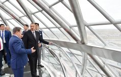 Prezident İlham Əliyev “EXPO 2017 Astana” beynəlxalq sərgisində Azərbaycanın və Qazaxıstanın milli pavilyonları ilə tanış olub (FOTO)