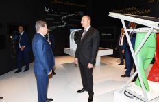 Prezident İlham Əliyev “EXPO 2017 Astana” beynəlxalq sərgisində Azərbaycanın və Qazaxıstanın milli pavilyonları ilə tanış olub (FOTO)