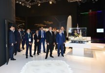 Prezident İlham Əliyev “EXPO 2017 Astana” beynəlxalq sərgisində Azərbaycanın və Qazaxıstanın milli pavilyonları ilə tanış olub (FOTO)