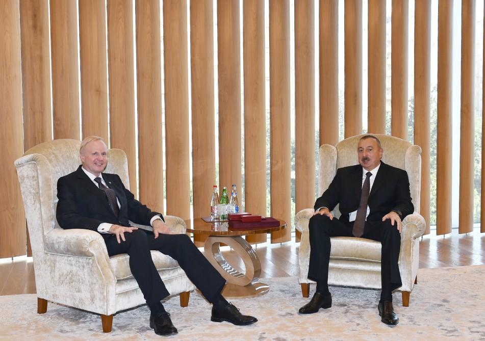 BP şirkətinin baş icraçı direktoru Robert Dadli “Dostluq” ordeni ilə təltif olunub (FOTO)