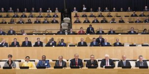 Prezident İlham Əliyev Nyu-Yorkda “BMT islahatlarına dair siyasi bəyannaməyə dəstək” adlı yüksək səviyyəli tədbirdə iştirak edib (FOTO)