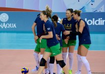 Azərbaycan voleybolçuları İtaliya yığmasına uduzub (FOTO)