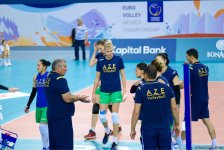 Azərbaycan voleybolçuları İtaliya yığmasına uduzub (FOTO)
