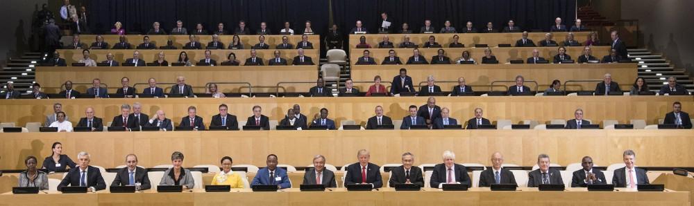 Prezident İlham Əliyev Nyu-Yorkda “BMT islahatlarına dair siyasi bəyannaməyə dəstək” adlı yüksək səviyyəli tədbirdə iştirak edib (FOTO)