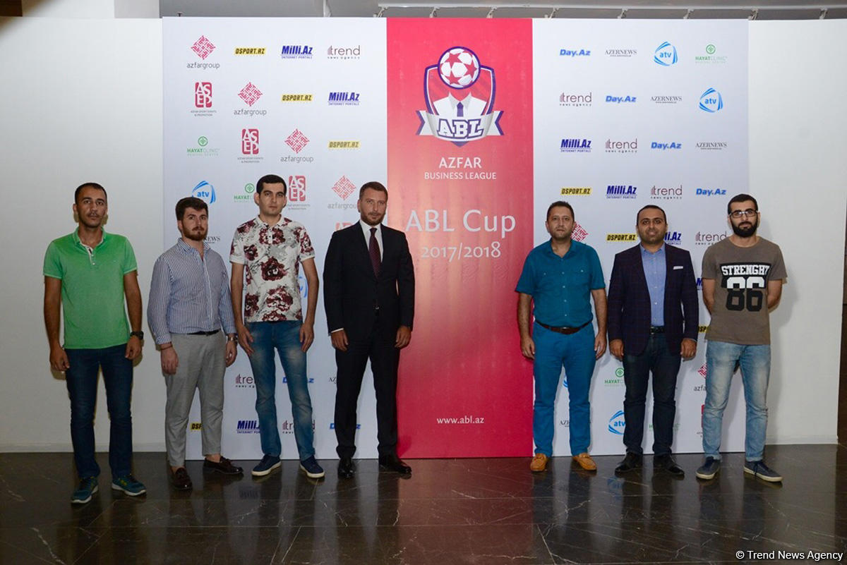 Bakıda AZFAR Business League-ABL Cup 2017/18 çempionatının təqdimatı keçirilib (FOTO/VİDEO)