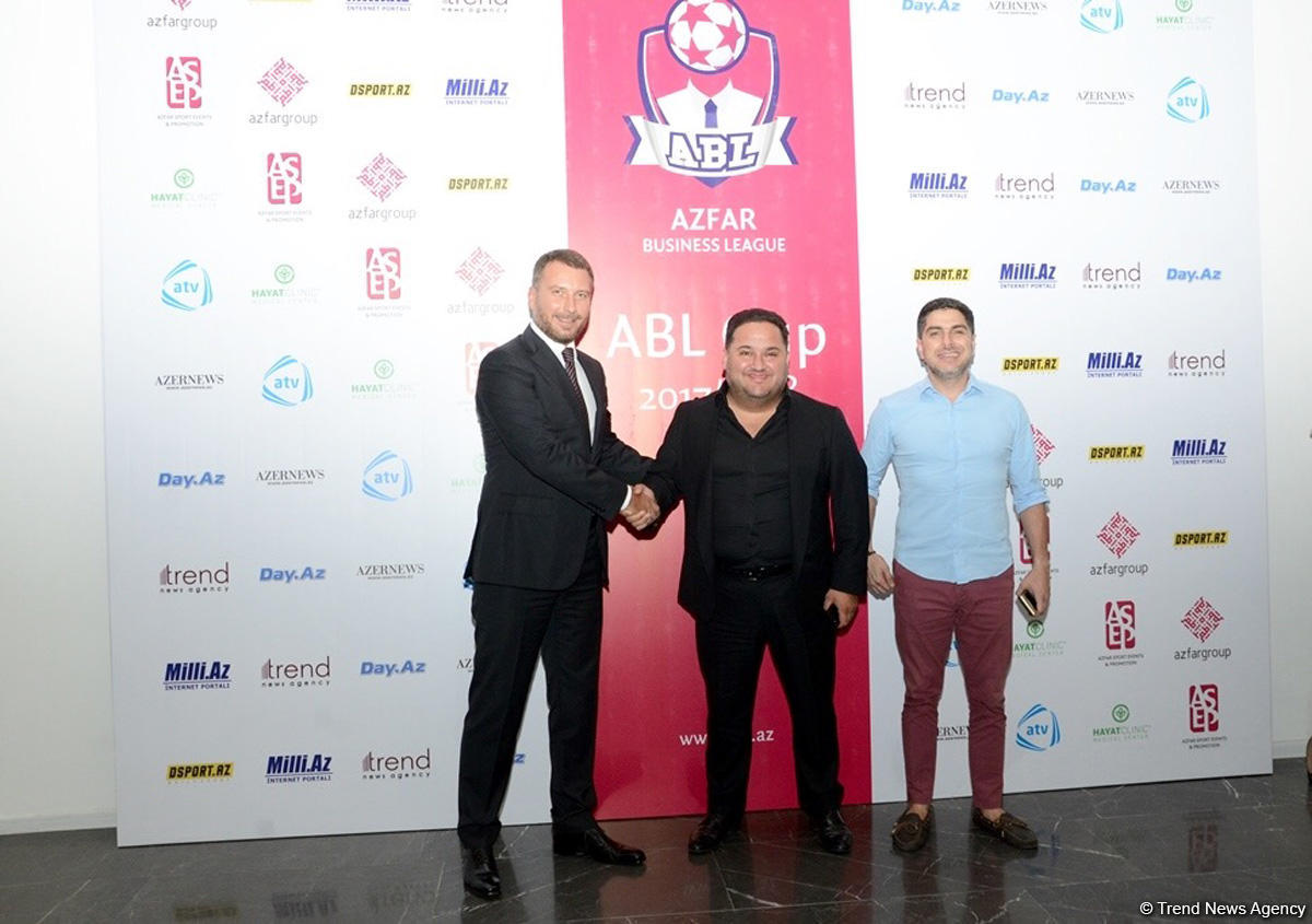 Bakıda AZFAR Business League-ABL Cup 2017/18 çempionatının təqdimatı keçirilib (FOTO/VİDEO)