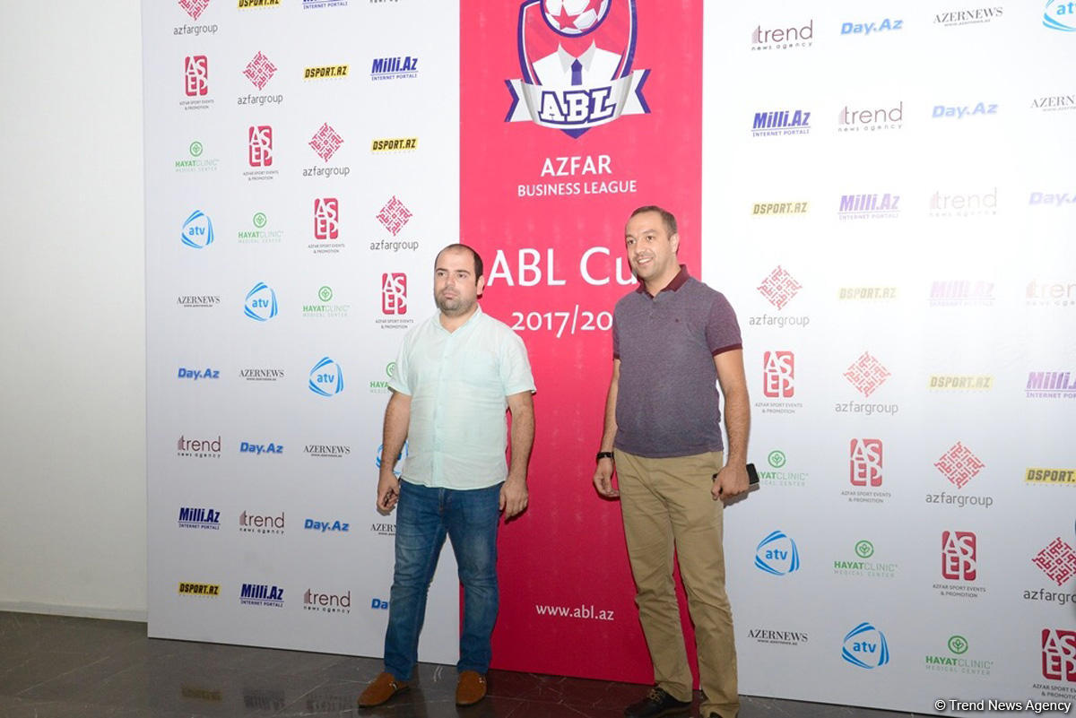 Bakıda AZFAR Business League-ABL Cup 2017/18 çempionatının təqdimatı keçirilib (FOTO/VİDEO)