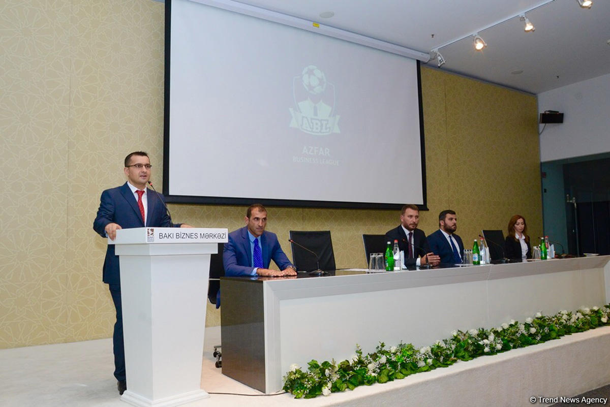 Bakıda AZFAR Business League-ABL Cup 2017/18 çempionatının təqdimatı keçirilib (FOTO/VİDEO)