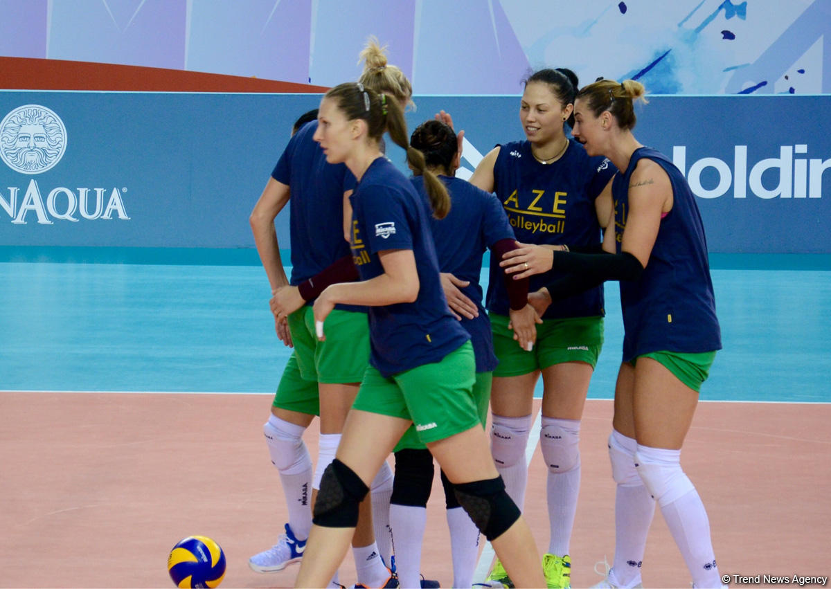 Azərbaycan voleybolçuları İtaliya yığmasına uduzub (FOTO)