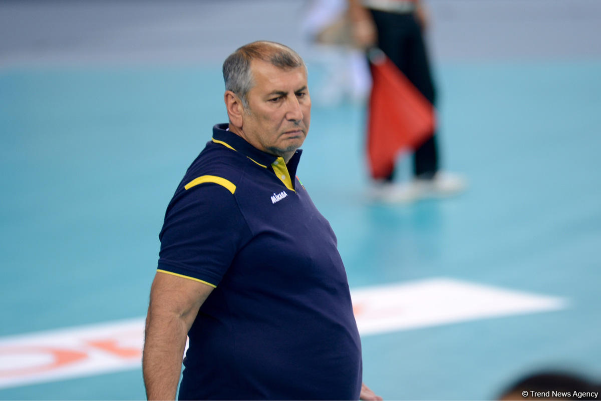 Azərbaycan voleybolçuları İtaliya yığmasına uduzub (FOTO)