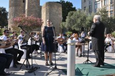 İçəri Şəhərdə "Musiqi Günü" konserti keçirilib (FOTO)