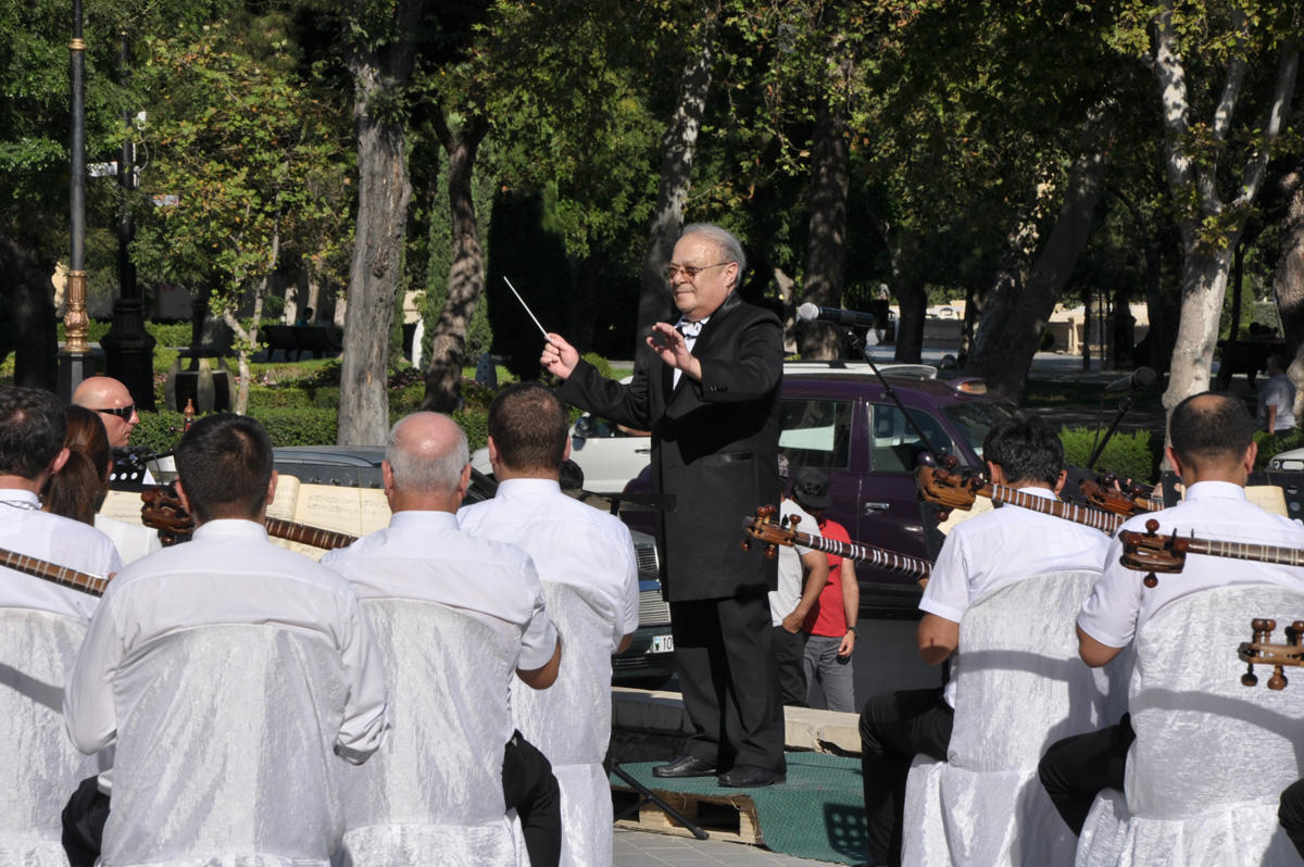 İçəri Şəhərdə "Musiqi Günü" konserti keçirilib (FOTO)