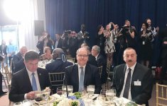 Prezident İlham Əliyev BMT-nin baş qərargahında rəsmi dövlət naharında iştirak edib (FOTO)