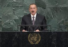 Prezident İlham Əliyev və xanımı BMT-nin Baş Assambleyasının 72-ci sessiyasının açılışında iştirak ediblər (FOTO) (YENİLƏNİB)