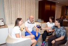 Ukrayna yığmasının baş məşqçisi: Azərbaycan Avropa çempionatının keçirilməsi üçün gözəl şərait yaradıb (FOTO)