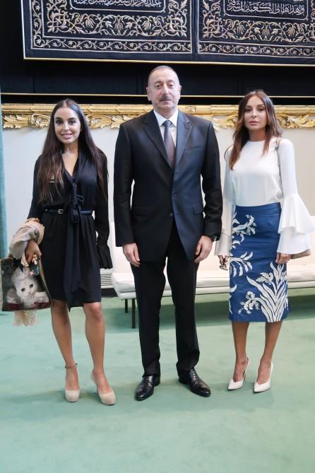 Prezident İlham Əliyev və xanımı BMT-nin Baş Assambleyasının 72-ci sessiyasının açılışında iştirak ediblər (FOTO) (YENİLƏNİB)