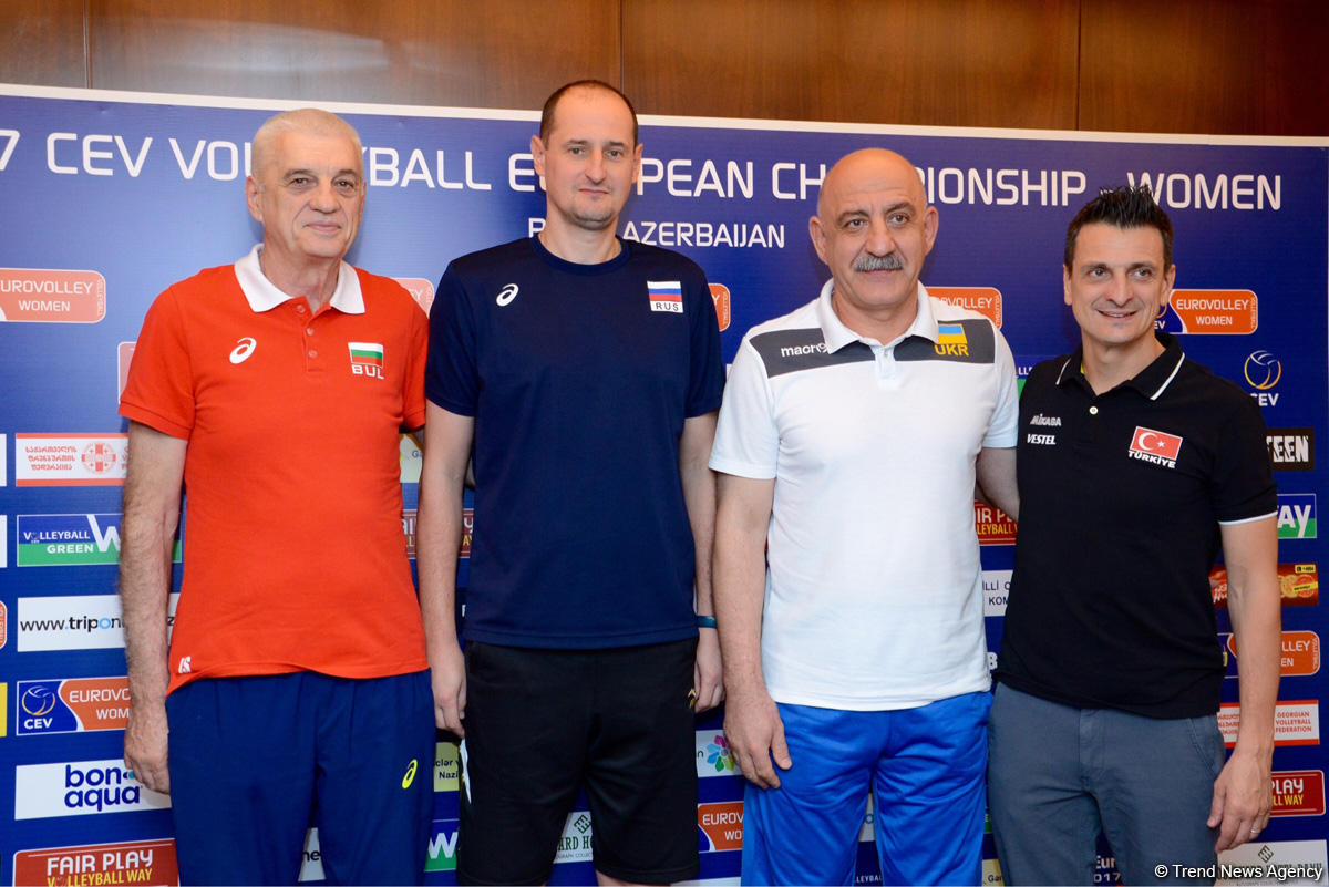 Baş məşqçi: Bakıda keçiriləcək voleybol üzrə Avropa çempionatında aşkar favorit yoxdur (FOTO)