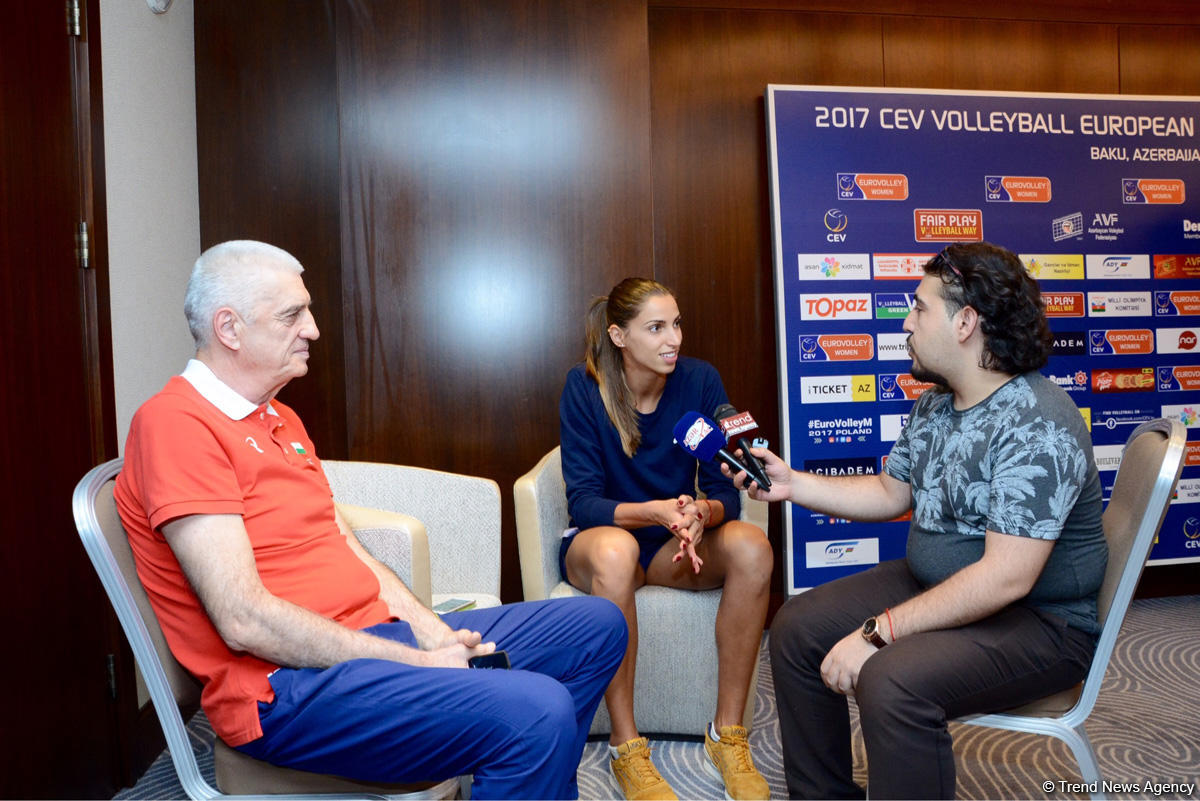 Baş məşqçi: Bakıda keçiriləcək voleybol üzrə Avropa çempionatında aşkar favorit yoxdur (FOTO)
