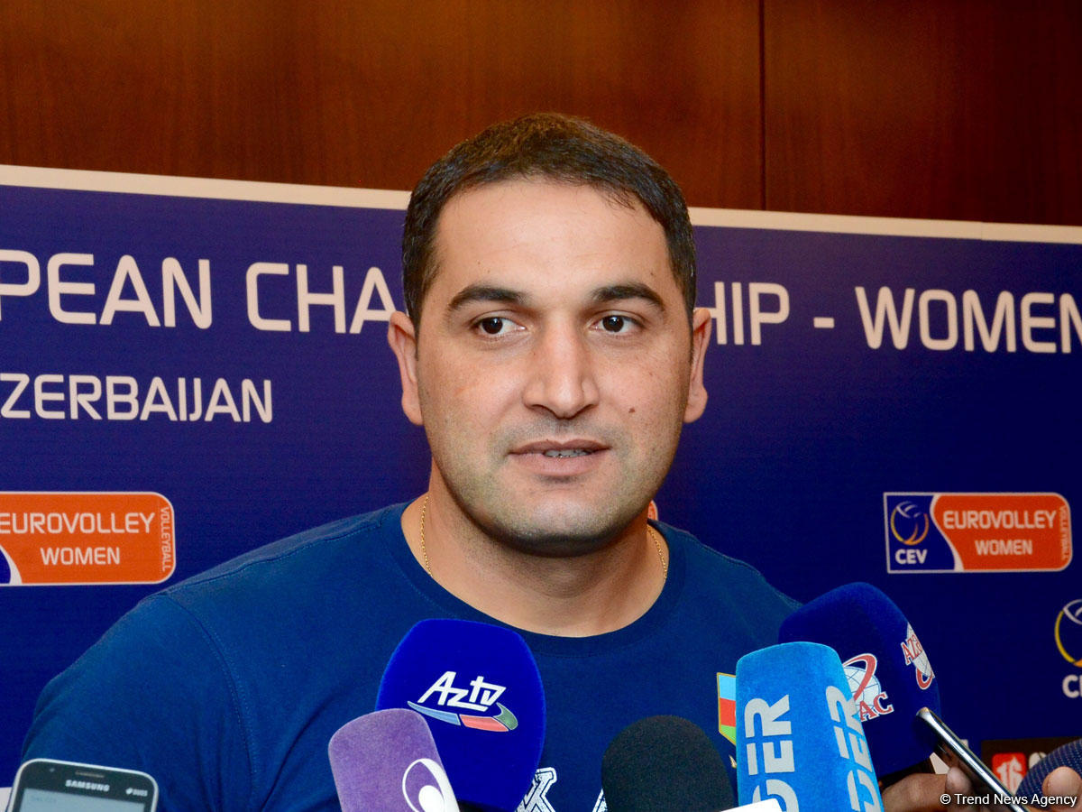 Voleybol üzrə Azərbaycan millisinin məşqçisi: Qrupda birinci yeri tutmaq istəyirik