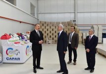 Prezident İlham Əliyev Balaxanı Sənaye Parkının açılışında iştirak edib (FOTO) (YENİLƏNİB)