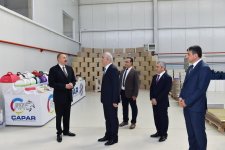 Prezident İlham Əliyev Balaxanı Sənaye Parkının açılışında iştirak edib (FOTO) (YENİLƏNİB)