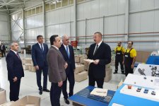 Prezident İlham Əliyev Balaxanı Sənaye Parkının açılışında iştirak edib (FOTO) (YENİLƏNİB)