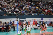 Azərbaycan voleybolçuları Avropa çempionatında ilk oyunu qələbə ilə başa vurublar (FOTO)