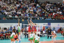 Azərbaycan voleybolçuları Avropa çempionatında ilk oyunu qələbə ilə başa vurublar (FOTO)