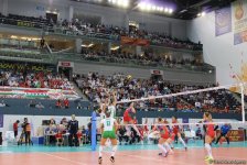 Azərbaycan voleybolçuları Avropa çempionatında ilk oyunu qələbə ilə başa vurublar (FOTO)
