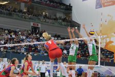 Azərbaycan voleybolçuları Avropa çempionatında ilk oyunu qələbə ilə başa vurublar (FOTO)