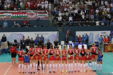 Azərbaycan voleybolçuları Avropa çempionatında ilk oyunu qələbə ilə başa vurublar (FOTO)